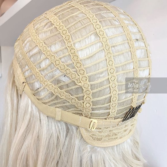 32“ Wavy Icy Blonde Synthetic Wig | Daenerys - Picture 11 of 15